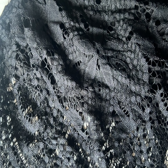 Tobi Bandeau Top Black Size L - Picture 3 of 5